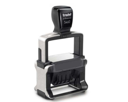 5460 TRODAT PROFESSIONAL 4.0 Метал.  датер со свободным полем 56Х33мм